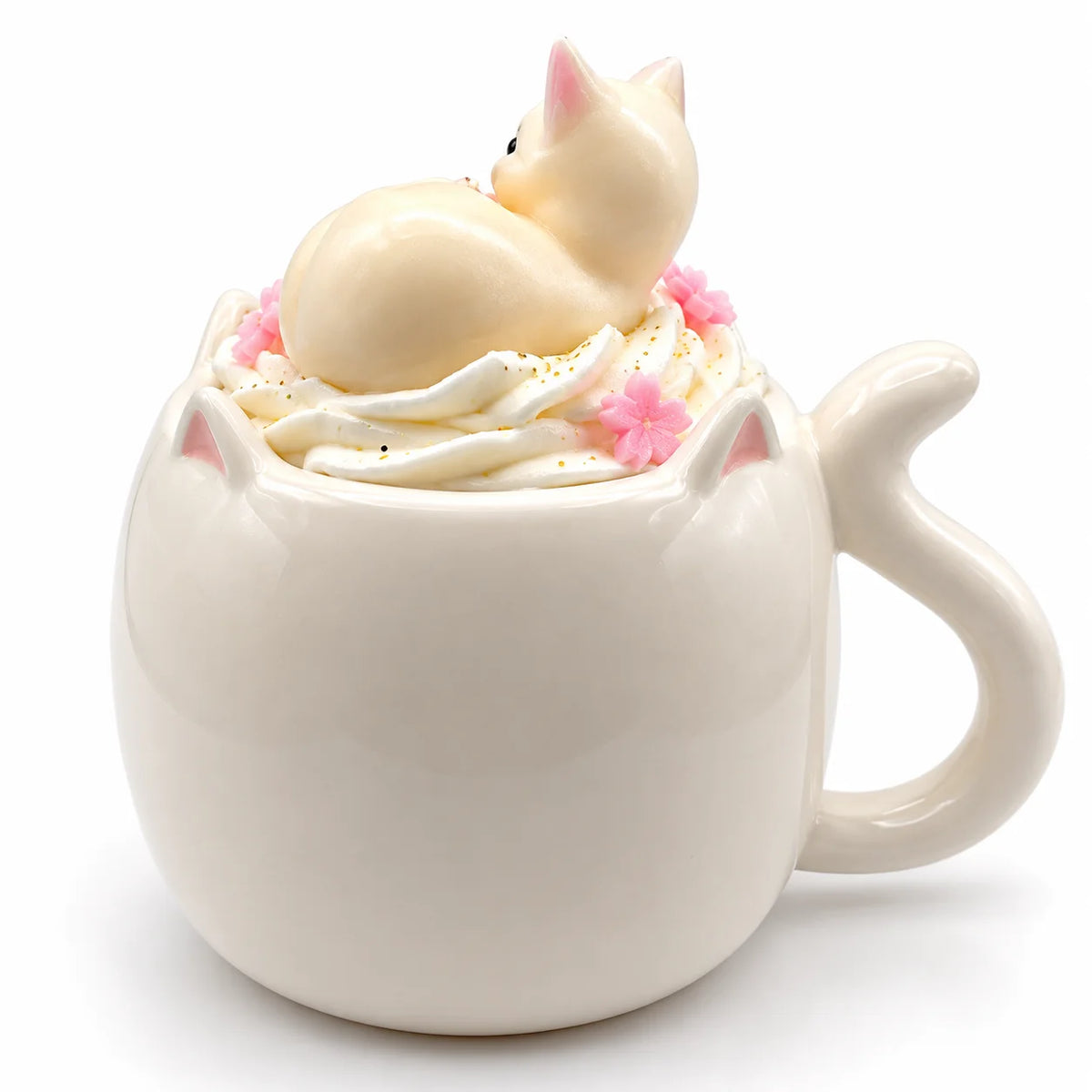 Katzen Tasse - Duftkerze