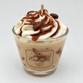 Kleiner Eiskaffee - Dessertkerze
