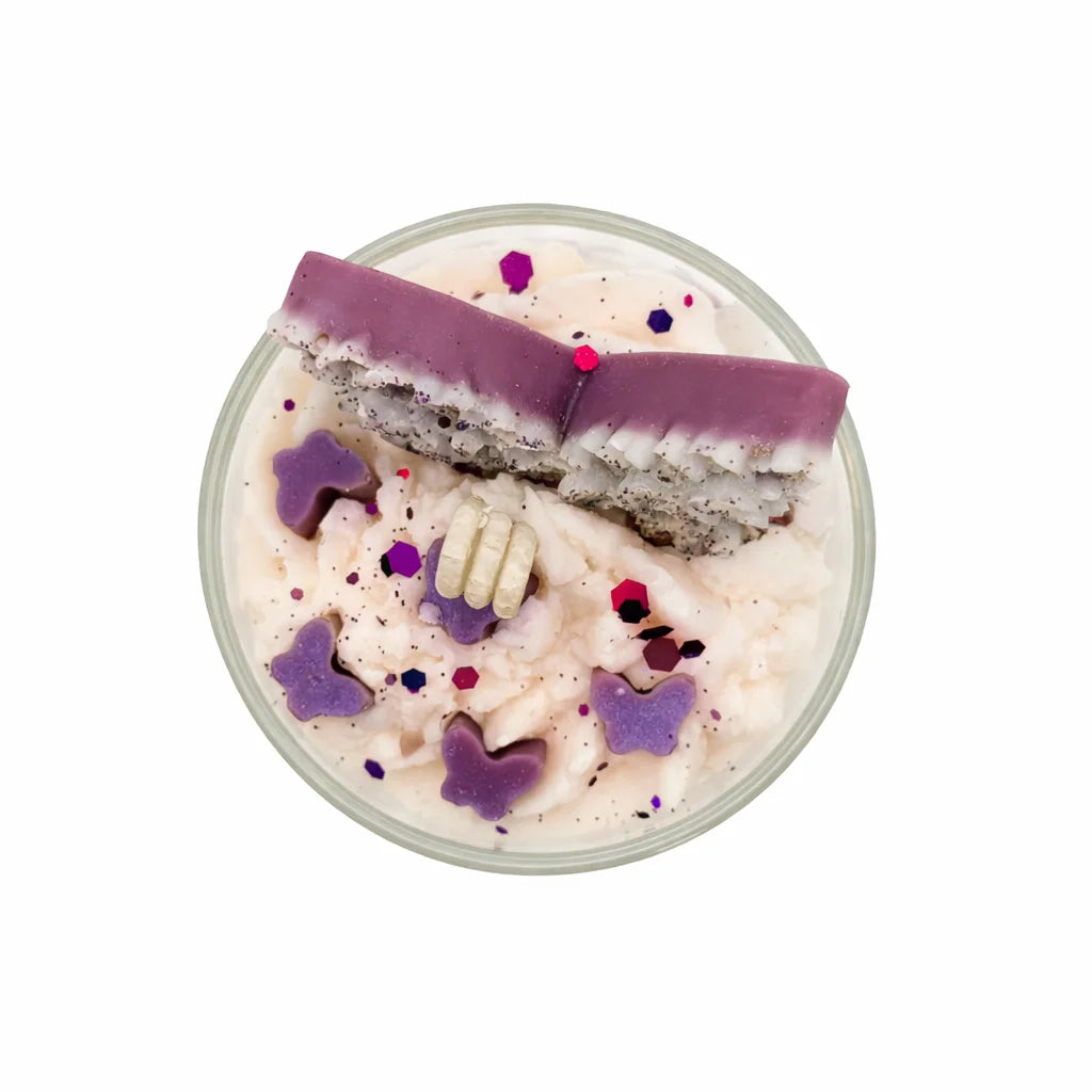 Amethyst Schmetterling – Duftkerze
