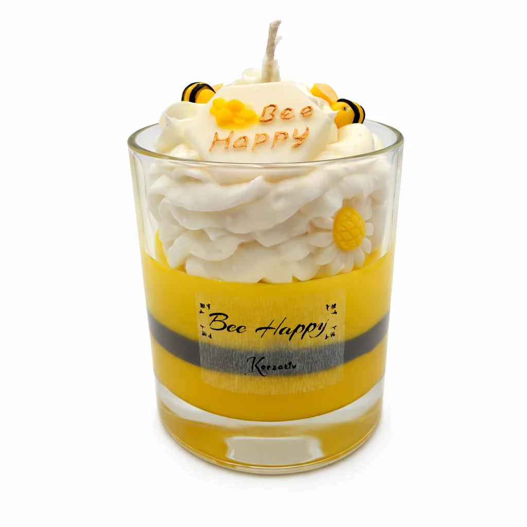 Bee Happy - Duftkerze