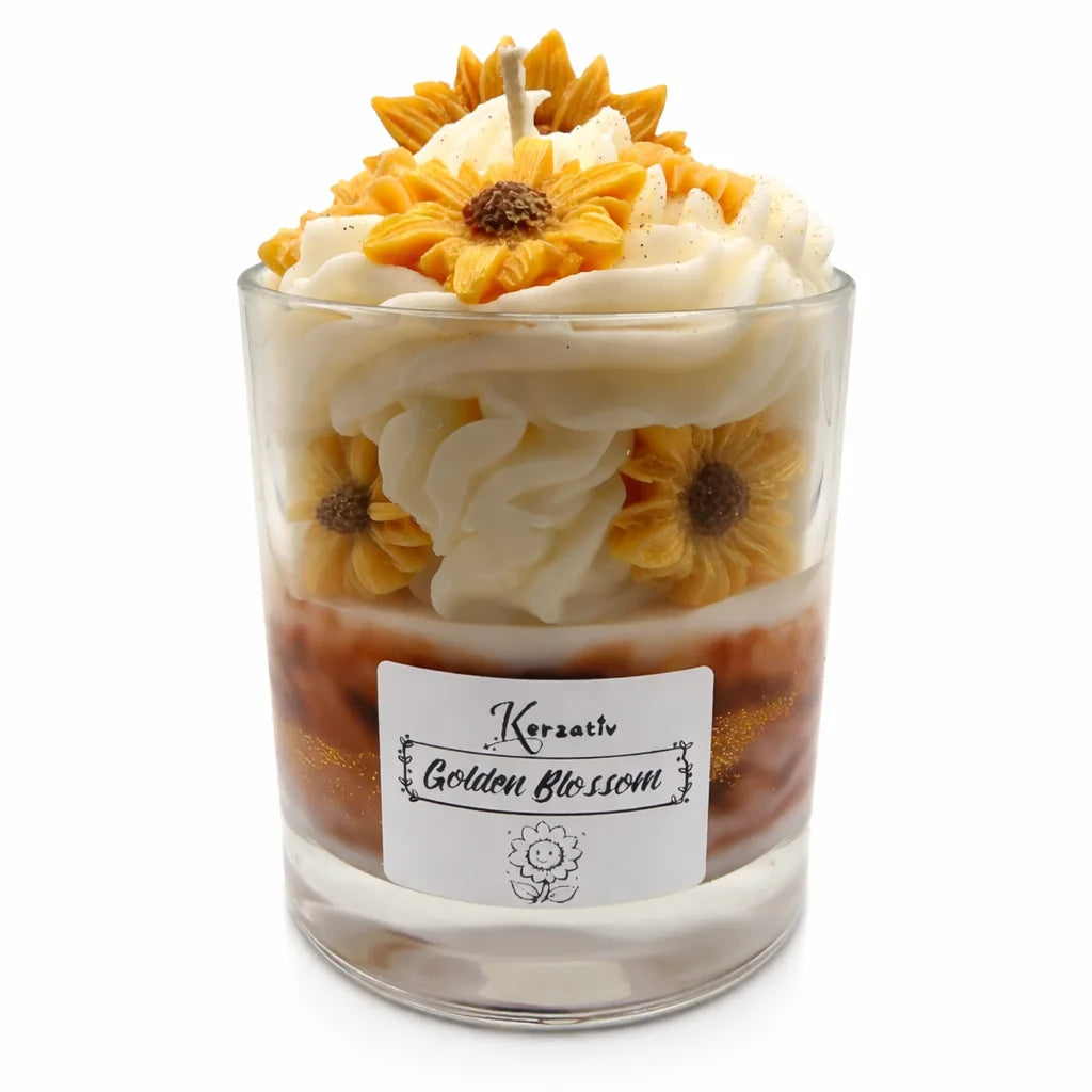 Golden Blossom - Duftkerze
