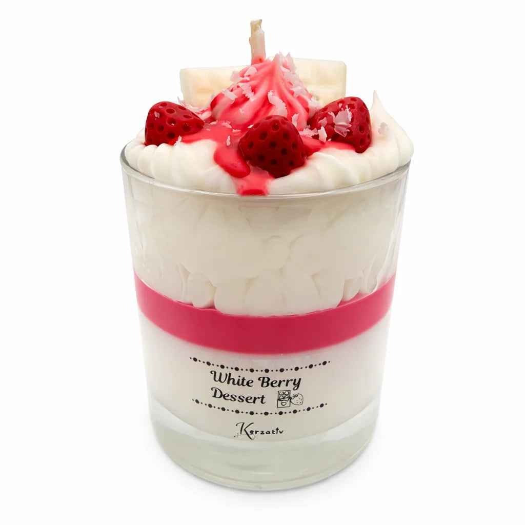 White Berry Dessert - Duftkerze