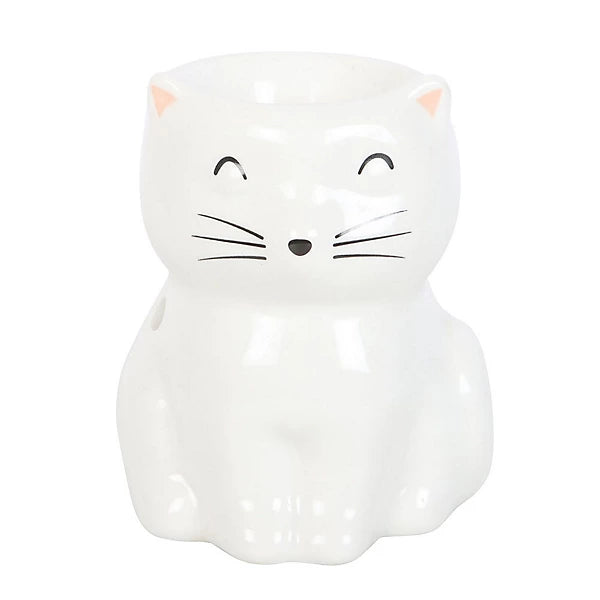 Weiße Katze - Duftlampe