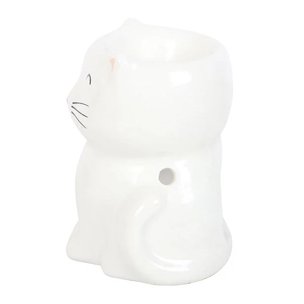 Weiße Katze - Duftlampe